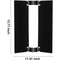 GVM Barndoors for LED Wand Light