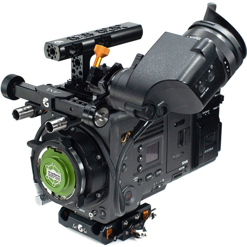 Bright Tangerine Axl EVF Mount Base Kit for Sony DVF-EL200 EVF