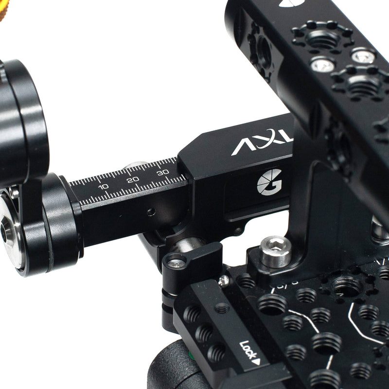 Bright Tangerine Axl EVF Mount Base Kit for Sony DVF-EL200 EVF