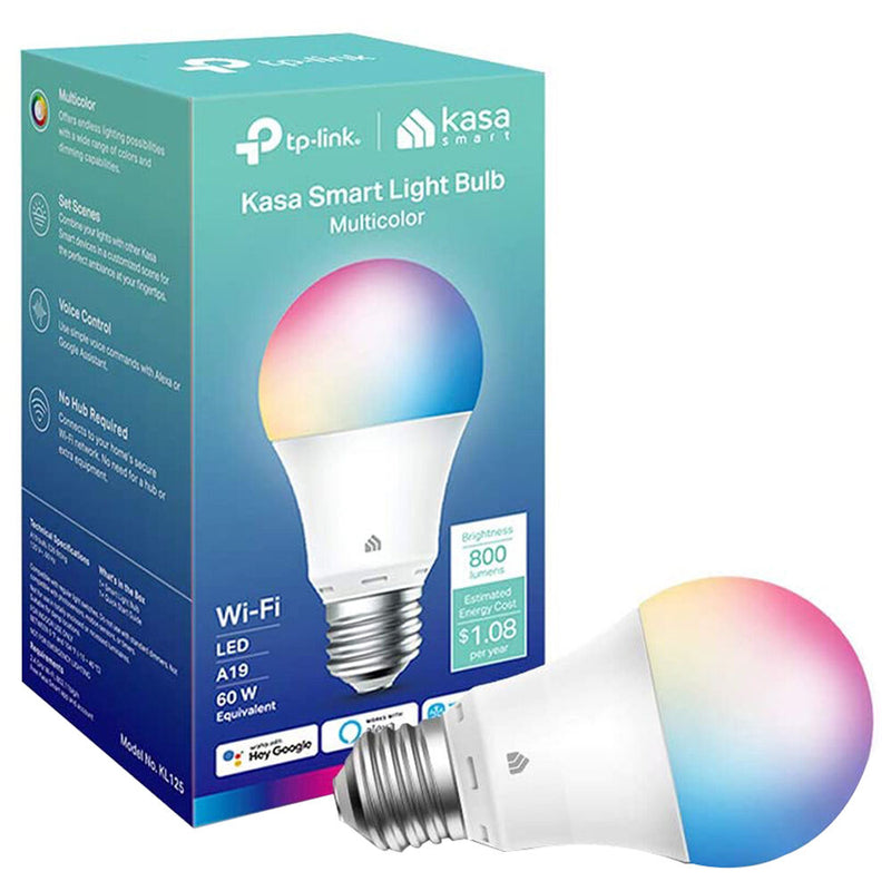 TP-Link KL125 Kasa Smart Wi-Fi Light Bulb (Multicolor)