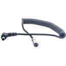 DigitalFoto Solution Limited 2.5mm Female to 2-Pin Power Cable for BMPCC 6K/4K (Coiled, 15.7 to 39.3")