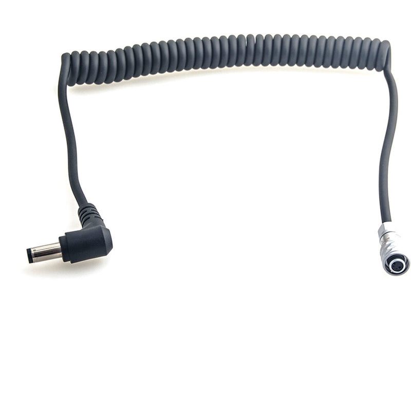 DigitalFoto Solution Limited 2.5mm Female to 2-Pin Power Cable for BMPCC 6K/4K (Coiled, 15.7 to 39.3")