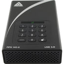 Apricorn 18TB Aegis Padlock Dt Secure Usb 3.0 256-Bit Aes Hardware Encryption