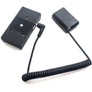 DigitalFoto Solution Limited L-Series Battery Plate to Sony NP-FZ100 Dummy Battery (Coiled 14 to 39" Cable)