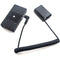 DigitalFoto Solution Limited L-Series Battery Plate to Sony NP-FZ100 Dummy Battery (Coiled 14 to 39" Cable)