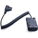 DigitalFoto Solution Limited D-Tap to LP-E6 Dummy Battery (15.2 to 39.4" Cable, Coiled)
