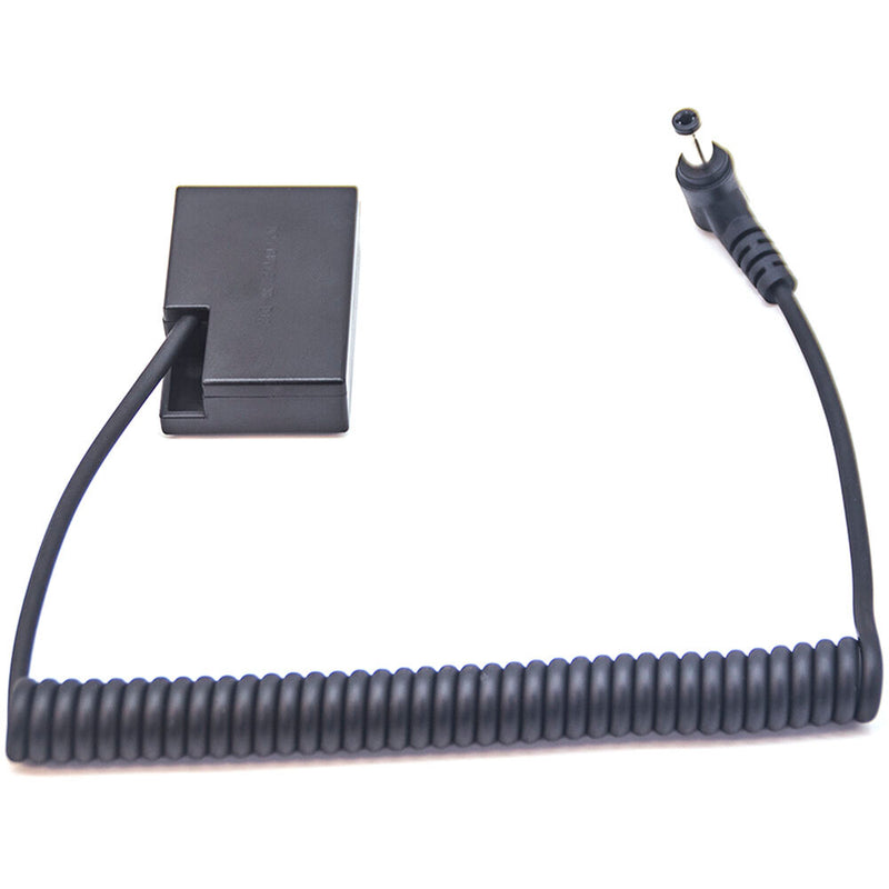 DigitalFoto Solution Limited LP-E17 Dummy Battery with Male Connector Cable (Coiled, 14.6 to 39.4")