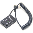 DigitalFoto Solution Limited LP-E17 Dummy Battery with Male Connector Cable (Coiled, 14.6 to 39.4")