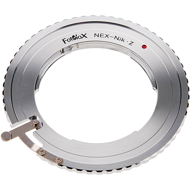 FotodioX Lens Adapter for Sony E-Mount Mirrorless Manual Focus Lens to Nikon Z-Mount Mirrorless Camera