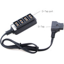 DigitalFoto Solution Limited D-Tap Breakout Adapter with 4 x D-Tap Ports (Straight Cable)