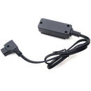 DigitalFoto Solution Limited D-Tap Breakout Adapter with 4 x D-Tap Ports (Straight Cable)