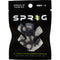 Sprig Cable Management Device for 1/4"-20 Threaded Holes (6-Pack, Black)