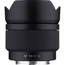 Rokinon 12mm f/2.0 AF Compact Ultra Wide-Angle Lens for Sony E-Mount