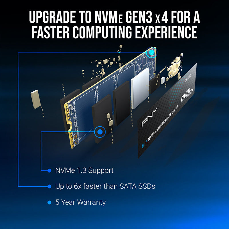 PNY Technologies CS1030 2TB M.2 NVMe SSD