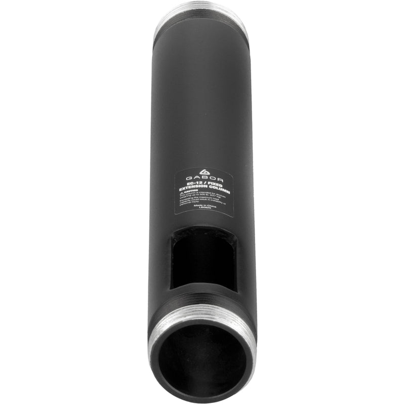 Gabor EC-12 Fixed Extension Column (Black, 12")