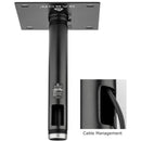 Gabor EC-12 Fixed Extension Column (Black, 12")