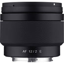 Samyang 12mm f/2.0 AF Compact Ultra-Wide Angle Lens for Sony E-Mount