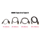 CAME-TV Ultra-Thin Micro-HDMI to HDMI Cable (2')