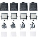 CAME-TV 576B Bi-Color LED 4-Panel Kit