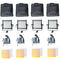 CAME-TV 576D Daylight LED 4-Panel Kit