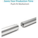 Proaim 8' Track Aluminum Rail Kit for Polaris Dolly