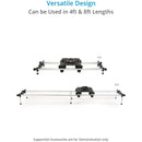 Proaim 8' Track Aluminum Rail Kit for Polaris Dolly