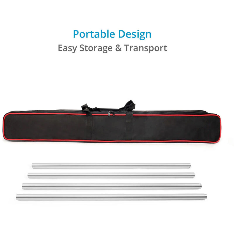 Proaim 8' Track Aluminum Rail Kit for Polaris Dolly