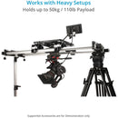 Proaim 8' Track Aluminum Rail Kit for Polaris Dolly