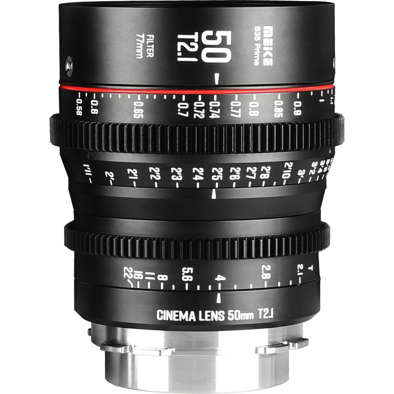 Meike 50mm T2.1 Super 35 Cine Prime Lens (PL Mount)