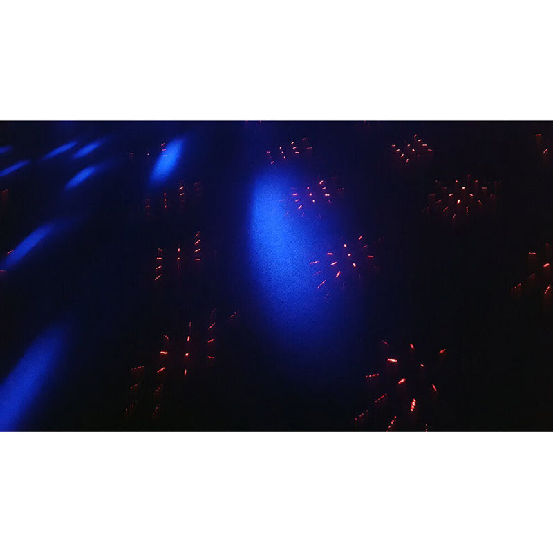 Blizzard minisystem 4-In-1 RGBW LED Beam and Laser Party Light