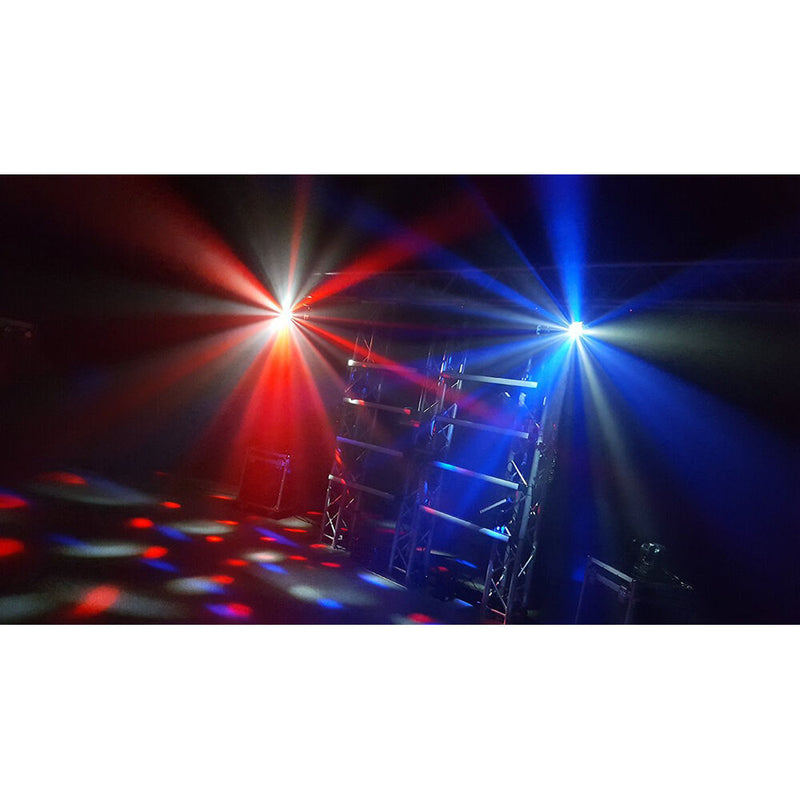Blizzard minisystem 4-In-1 RGBW LED Beam and Laser Party Light
