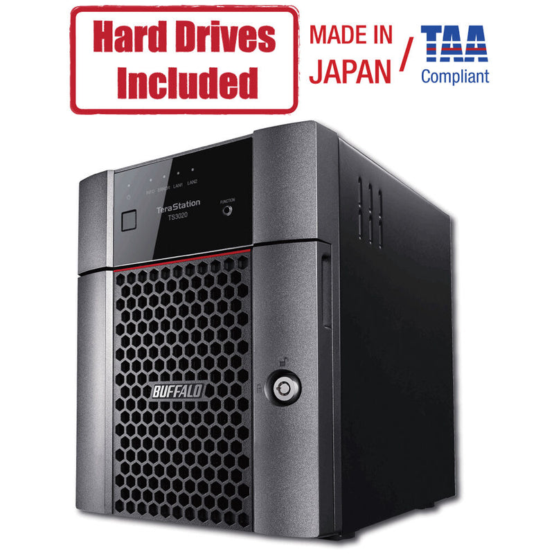 Buffalo TeraStation 3420 32TB 4-Bay NAS Server (4 x 8TB)