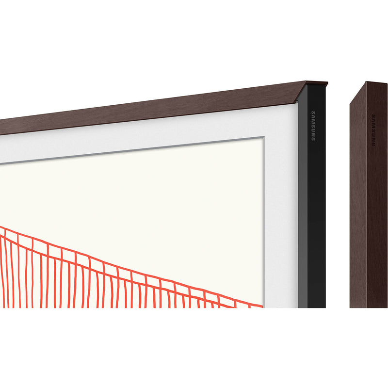 Samsung Customizable Bezel for the 2021 50" The Frame TV (Modern Brown)