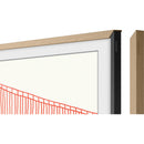 Samsung Customizable Bezel for the 2021 50" The Frame TV (Modern Teak)
