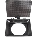 CAME-TV Matte Box with 114mm Cine Lens Opening and Carbon Fiber Top Flag
