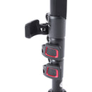 CAME-TV TP-MQB Carbon Fiber Monopod with Pivoting Foot Stand and Fluid Head