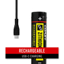COAST XP9R Dual Power Rechargeable Flashlight (Display Box)