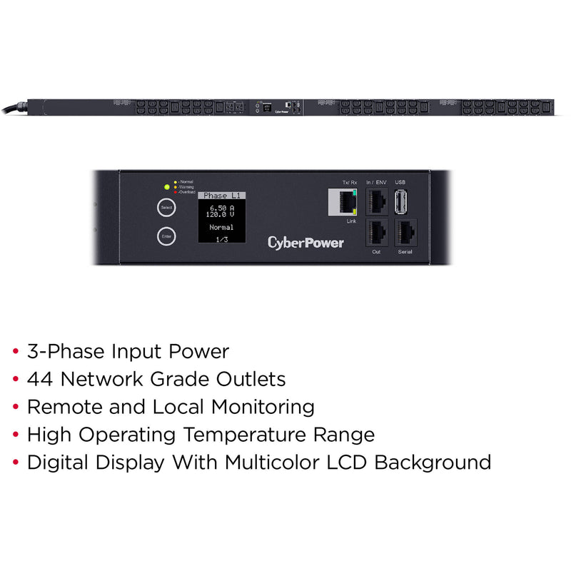 CyberPower PDU33103 Monitored PDU Series