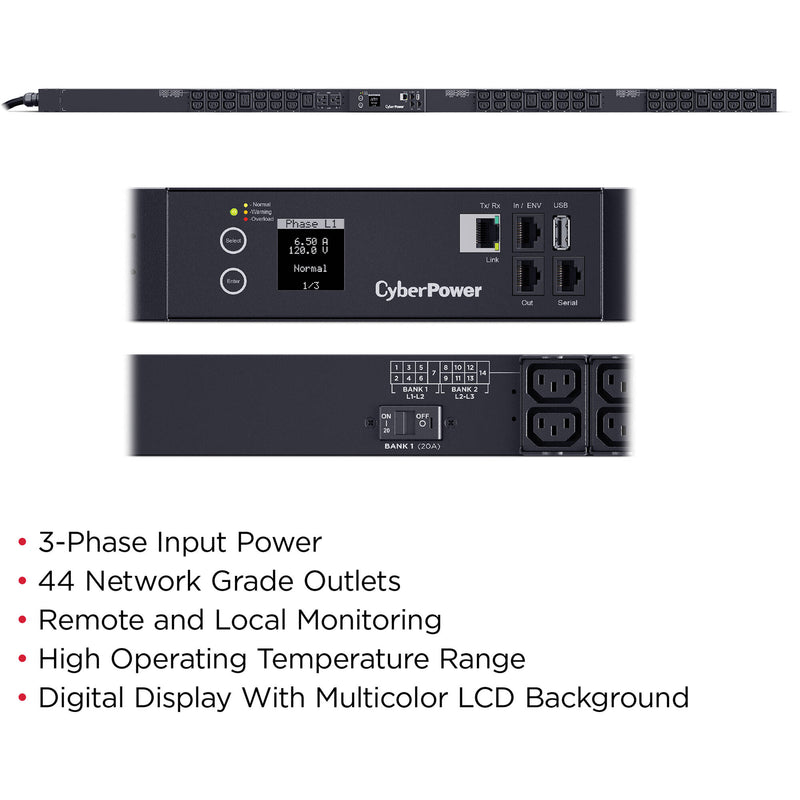 CyberPower PDU33105 Monitored PDU Series