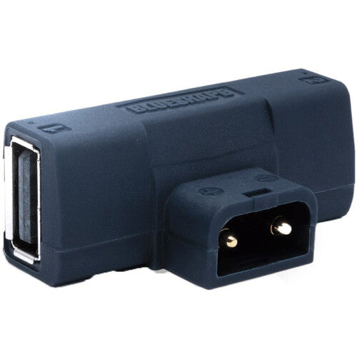 BLUESHAPE 90&deg; D-Tap to Dual 5V USB Adapter (3A, 15W)