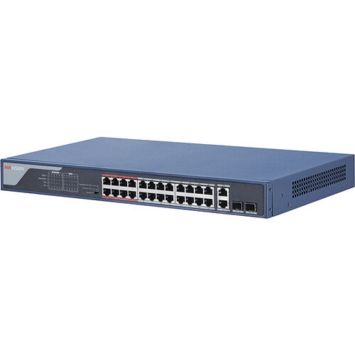 Hikvision DS-3E1326P-EI 24-Port Fast Ethernet Smart PoE Switch