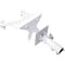 ProX X-LTF01 Laptop Shelf for Speaker Stands or VESA Arms (White)