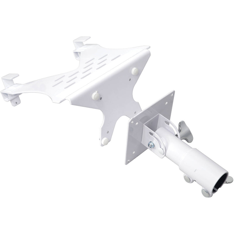 ProX X-LTF01 Laptop Shelf for Speaker Stands or VESA Arms (White)