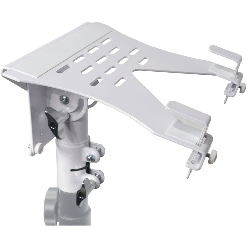 ProX X-LTF01 Laptop Shelf for Speaker Stands or VESA Arms (White)