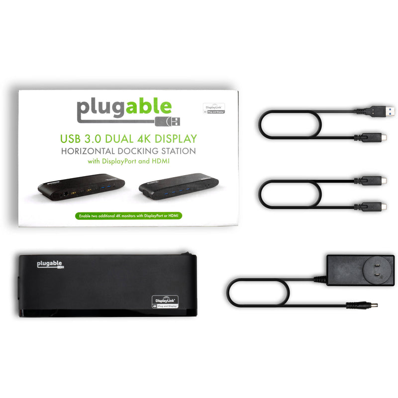 Plugable UD-6950H 12-in-1 USB Type-C Dual Display Docking Station