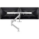 Atdec Dual (Rail) Desk Mount - Flat And Curved Up to 27' Up to 15LB