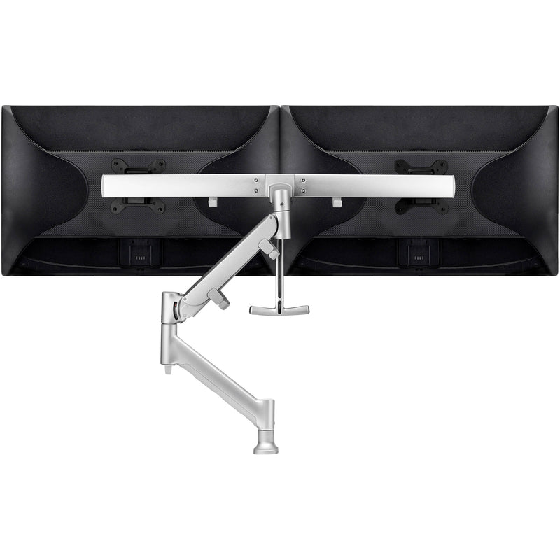 Atdec Dual (Rail) Desk Mount - Flat And Curved Up to 27' Up to 15LB