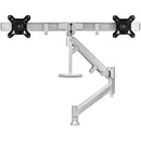 Atdec Dual (Rail) Desk Mount - Flat And Curved Up to 27' Up to 15LB