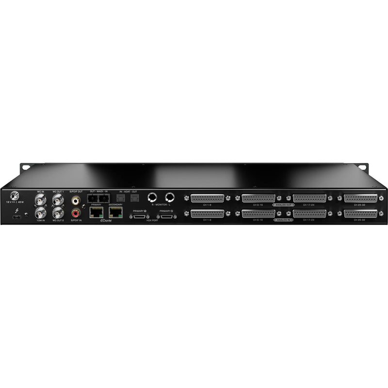 Antelope Galaxy 32 Synergy Core Rackmount 32-Channel AD/DA Dante/HDX/Thunderbolt 3 Audio Interface