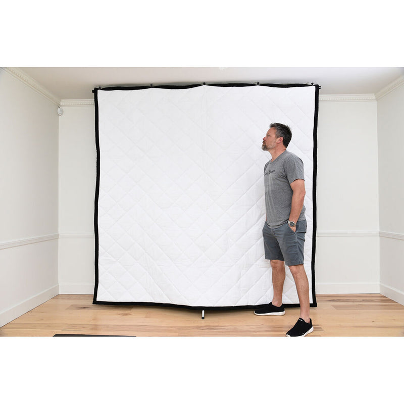 Glide Gear SXB 100 T-Bar C-Stand Sound and Light Bounce Block Diffuser (8 x 8')